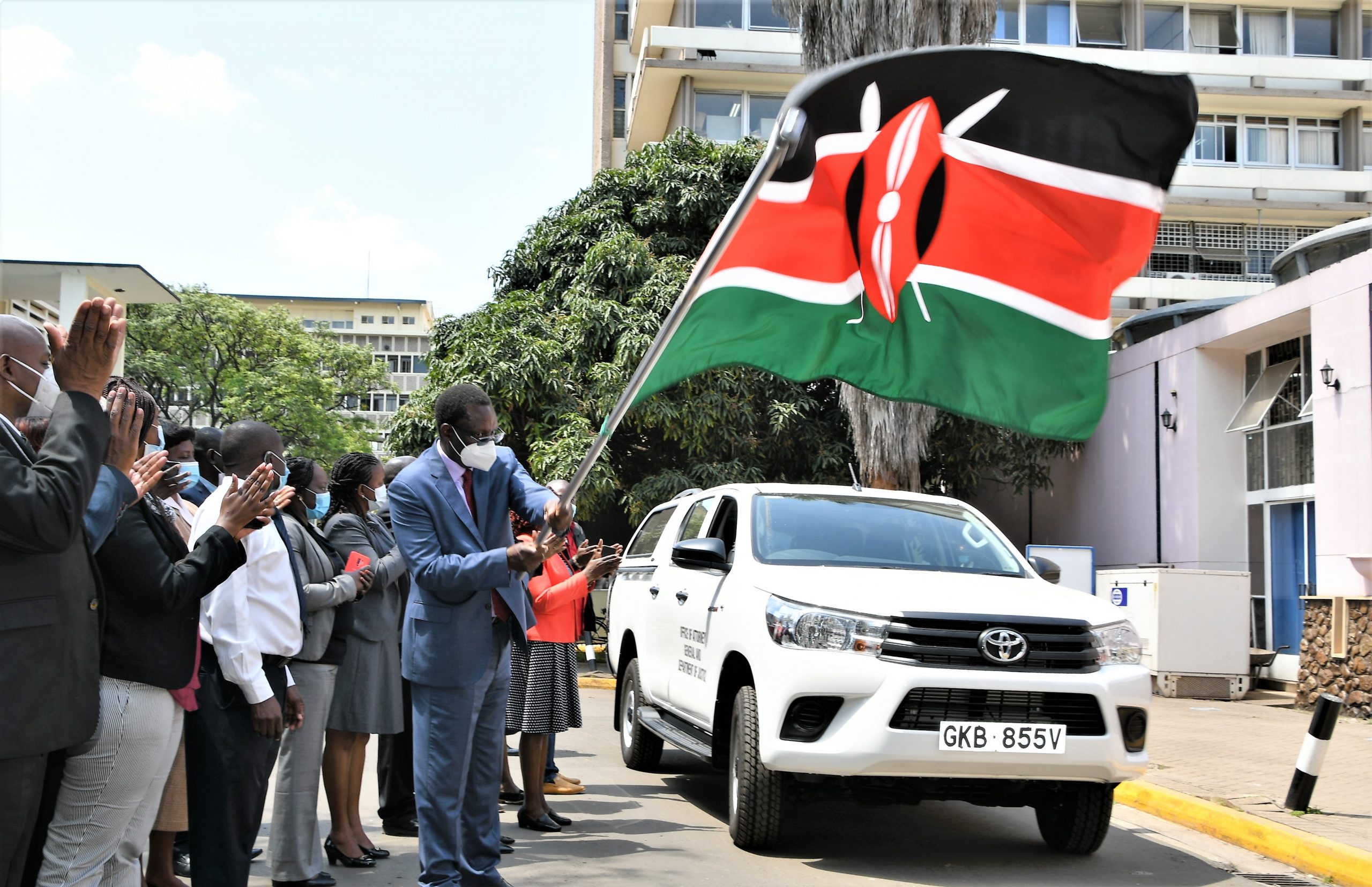 Flag off