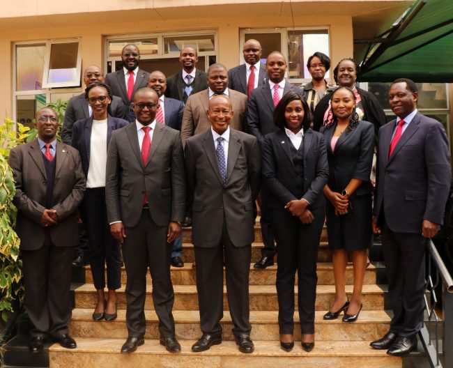 Courtesy call by the Council of the Law Society of Kenya